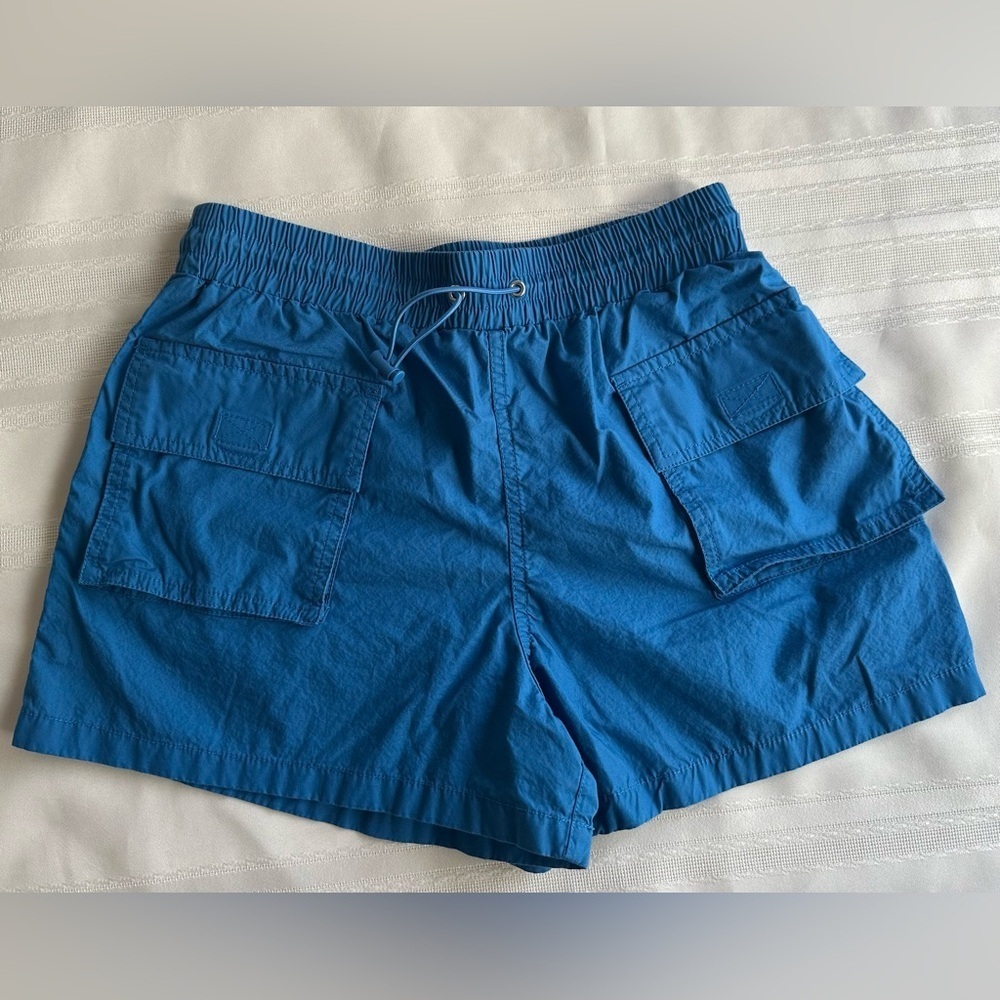 BP Vibrant Blue Women's Cargo Shorts - Picture 2 of 13